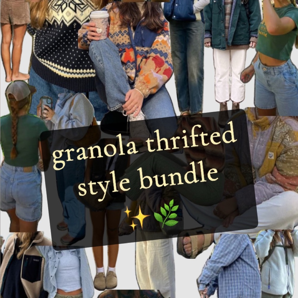 💕 granola thrifted custom style box!! 6 - 8 ITEMS✨